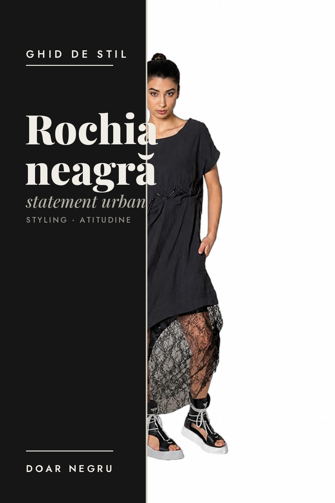 Cu ce se poartă o rochie neagră